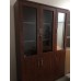 THANH LÝ TỦ HỒ SƠ GIÁM ĐỐC CÓ KÍNH, 6 CÁNH, 220x150 ĐỎ XOAN ĐÀO